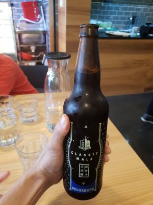 Handmade malz drink (photo by Wai Lek) at DACO in Kaohsiung