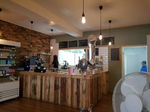 Lovely warm cafe at Feed in Urmston