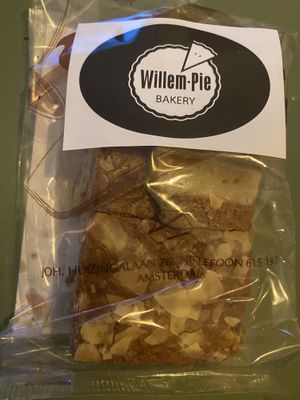 Gevulde speculaas  at Willem-Pie Bakery in Amsterdam