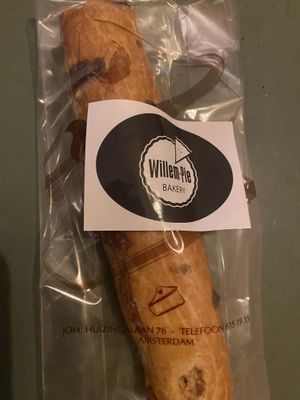 Banket staaf at Willem-Pie Bakery in Amsterdam