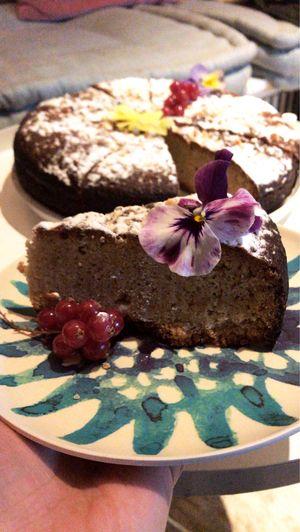 Orange Almond cake at Willem-Pie Bakery in Amsterdam