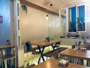 Interior  at Religion Coffee in Madrid