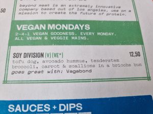 Soy division on menu at BrewDog in Brussels