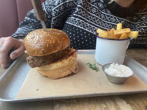 🍔   at BrewDog in Brussels