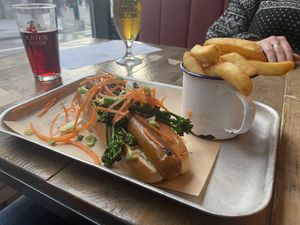 🌭   at BrewDog in Brussels