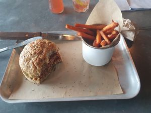 Beyond burger 👌 at BrewDog in Brussels