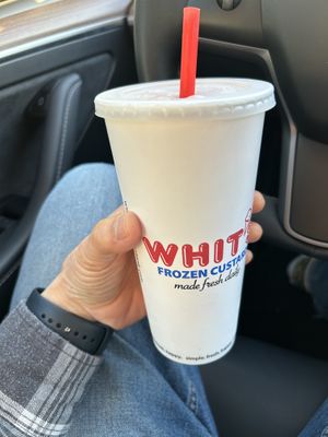 Vegan shake  at Whit's Frozen Custard in Columbus