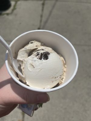 Flavor of the week - peanut butter cookies and creamm  at Whit's Frozen Custard in Columbus