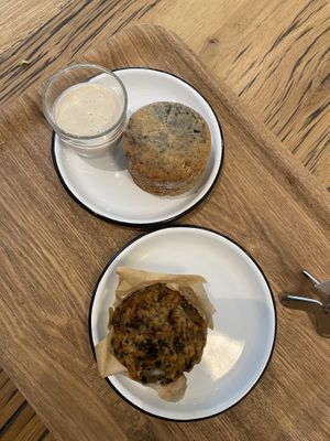 scone and muffin 💝 at Wild & The Moon - Amelot in Paris