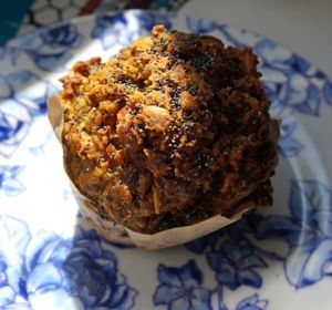 Savory muffin at Wild & The Moon - Amelot in Paris