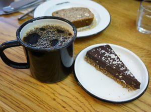 Chocolate Tart at Wild & The Moon - Amelot in Paris