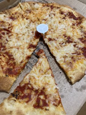 Vegan cheese was surprisingly good #Veganuary at Spinners Pizza & Subs in Albany