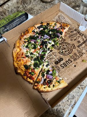  Vegan veggie delight    at Spinners Pizza & Subs in Albany