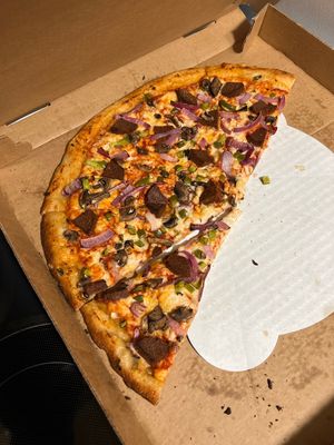 Vegan classic pizza   at Spinners Pizza & Subs in Albany