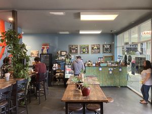 Inside - bigger since I was here last!  at The Secret Spot in Huntington Beach