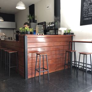 Counter at Bateleur in Montevideo
