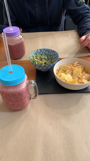 Smoothies are also very good!  at Sabores de Sandra in Mallorca