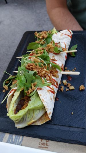 Burrito at Sabores de Sandra in Mallorca