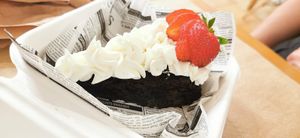 Schokokuchen to go at Sabores de Sandra in Mallorca