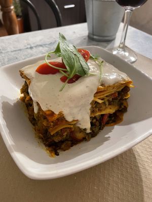 Lasagne  at Sabores de Sandra in Mallorca