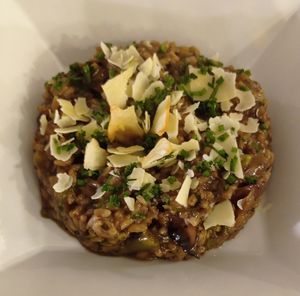 Risotto at Sabores de Sandra in Mallorca