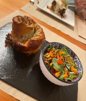 Spanakopita  at Sabores de Sandra in Mallorca