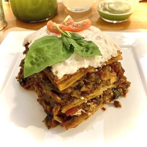 Legendary lasagne  at Sabores de Sandra in Mallorca