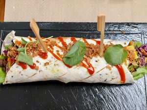 Burrito  at Sabores de Sandra in Mallorca