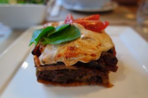 Lasagna  at Sabores de Sandra in Mallorca