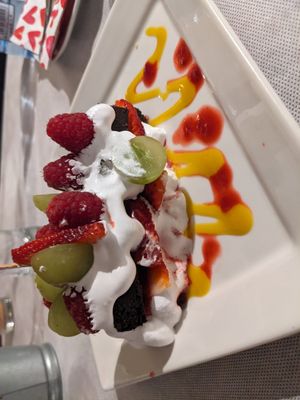 Tarta de chocolate at Sabores de Sandra in Mallorca