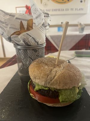 Homemade Burger  at Sabores de Sandra in Mallorca