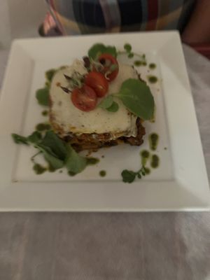 Lasagna  at Sabores de Sandra in Mallorca