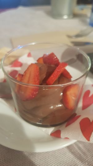 Chocolate Mousse at Sabores de Sandra in Mallorca