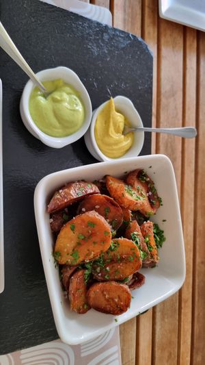 Balearic potatos at Sabores de Sandra in Mallorca