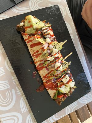 Burrito  at Sabores de Sandra in Mallorca