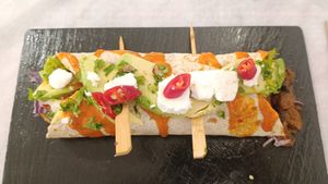 Burrito at Sabores de Sandra in Mallorca