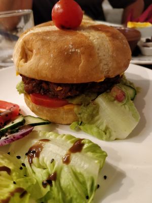 Hamburger at Sabores de Sandra in Mallorca