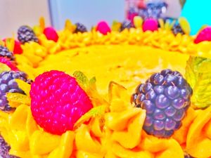 Colorful and completely vegan the best thing in the whole world in Spain mallorca at Sabores de Sandra in Mallorca