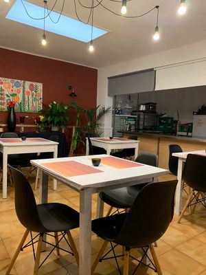 Interior at Sabores de Sandra in Mallorca