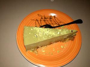Pistachio cake  at Ethnic in Palermo