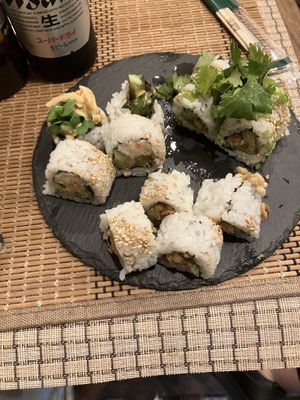   at Sushi Roll Double Quotation IKI in Osaka