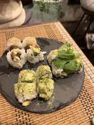   at Sushi Roll Double Quotation IKI in Osaka