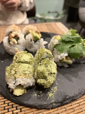   at Sushi Roll Double Quotation IKI in Osaka