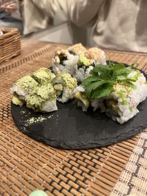   at Sushi Roll Double Quotation IKI in Osaka