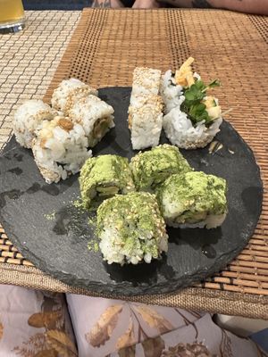   at Sushi Roll Double Quotation IKI in Osaka