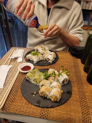  at Sushi Roll Double Quotation IKI in Osaka