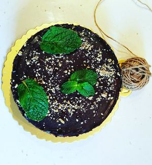 Mint Chocolate Cake, love it at Rawlicious in Macau