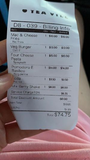 Bill at Desi Firangi in Central Singapore