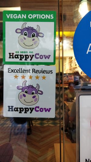 HappyCow 5 stars EXCELLENT reviews at Desi Firangi in Central Singapore