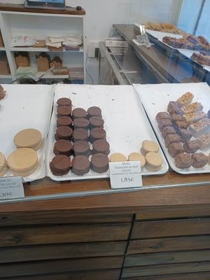 Alfajores at Hanai Vegana in Barcelona